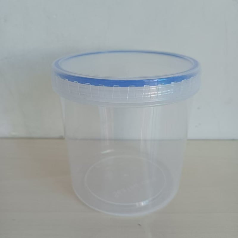Plastični prozirni zatvoreni spremnik za grickalice, posuda za zobene pahuljice i mliječni prah, kuhinjski spremnik za začine.