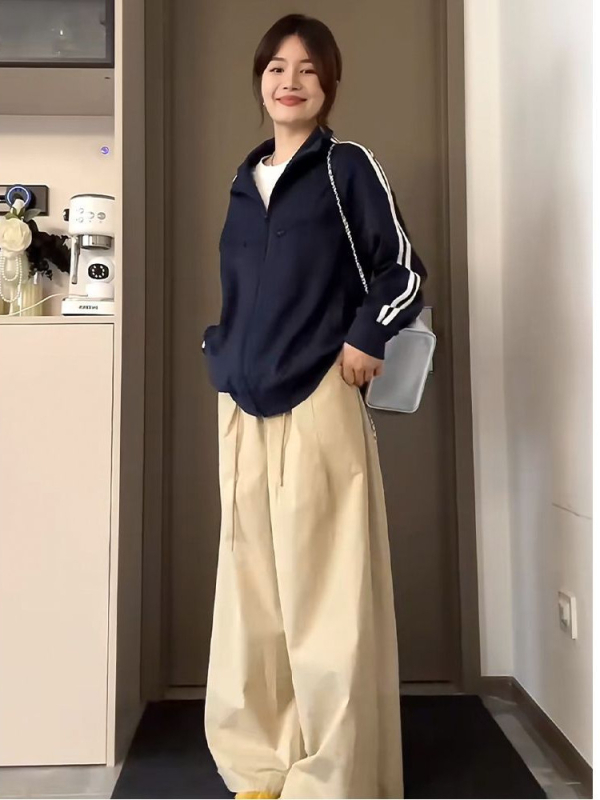 Ženska jakna s jedinstvenim dizajnom, slobodan kroj, korejski stil baseball jakna za proljeće, jesen i zimu