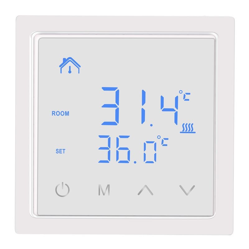 Inteligentni panelni termostat s digitalnim zaslonom za kućno podno grijanje i regulaciju temperature električnog grijaćeg kabela