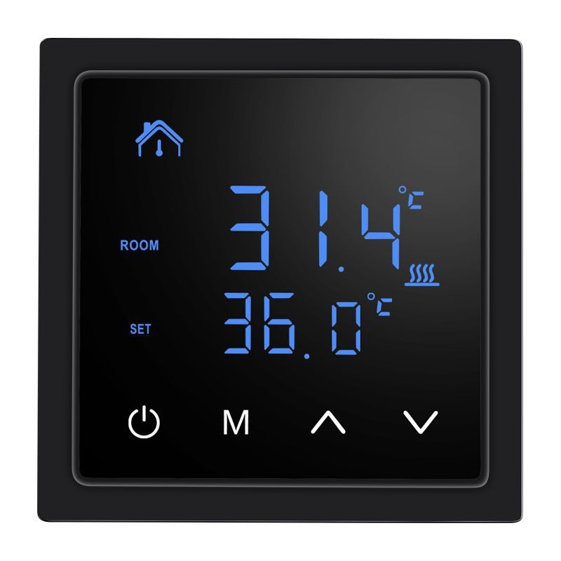 Inteligentni panelni termostat s digitalnim zaslonom za kućno podno grijanje i regulaciju temperature električnog grijaćeg kabela