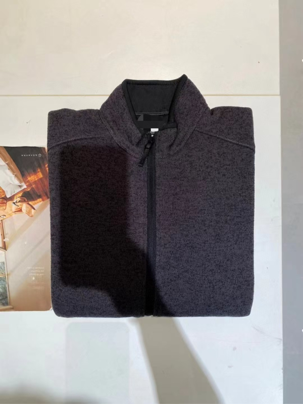 COVERT fleece jakna, unisex, jesen-zima, srednji sloj, topla pletena kardigan