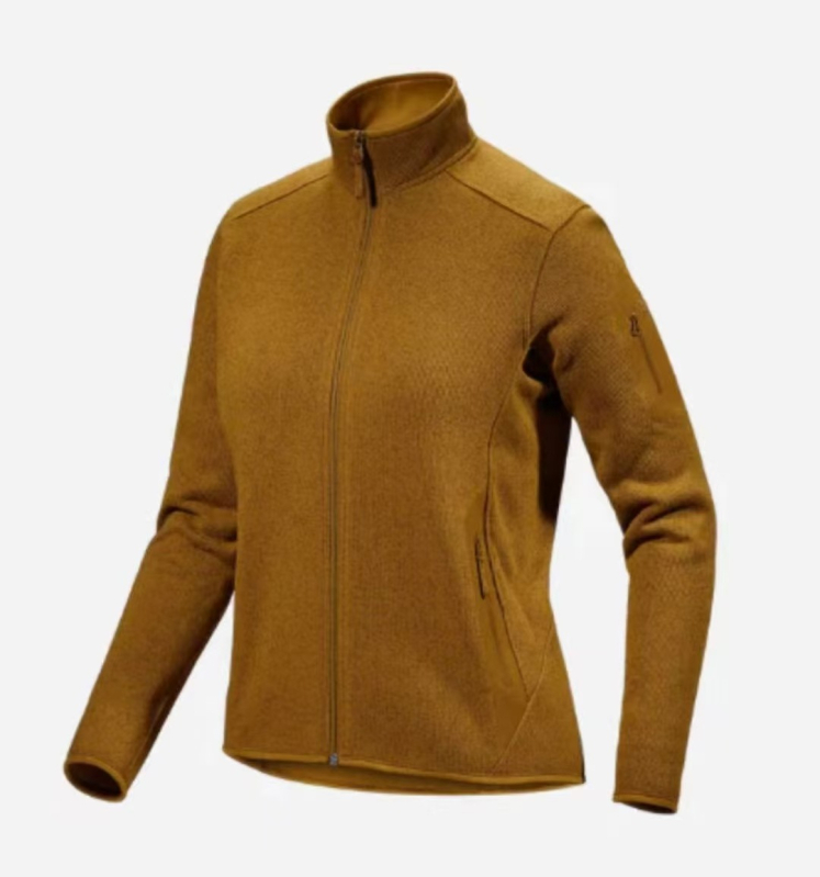 COVERT fleece jakna, unisex, jesen-zima, srednji sloj, topla pletena kardigan