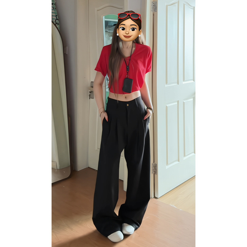 Pantaloni bărbați în stil Old Money, cu două plisuri și croi larg, casual, uni, lungi.