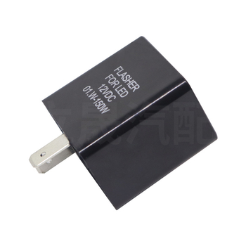 12V флашър за мигачи със звуков сигнал за мотоциклети и електрически превозни средства, двупинов