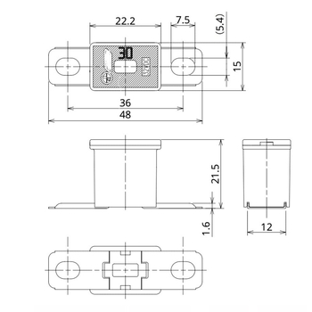 SBR Subaru biztosíték- és reléalapja 82211FC12
