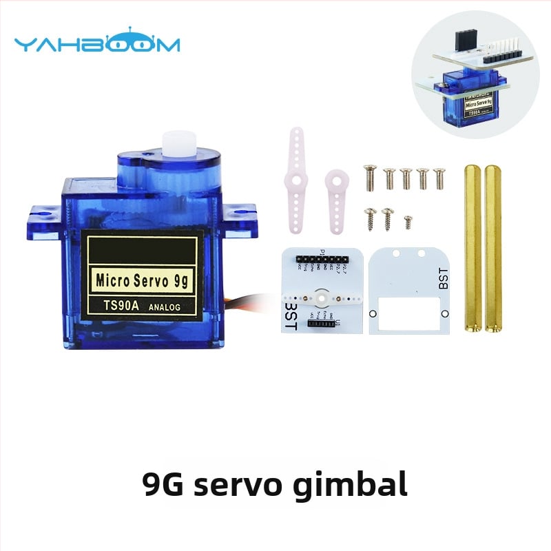 SG90 9g servo pan-tilt 180° ultrazvukový senzor pre inteligentné robotické auto s detekciou prekážok a meraním vzdialenosti