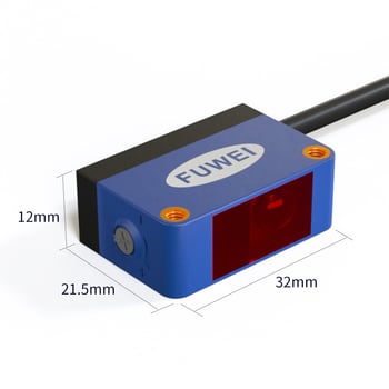FUWEI 10 cm измерващ фотоелектрически сензорен превключвател FGN10-10NF-C дифузно отражателен фотосензор