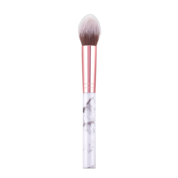 Velika, pahuljasta, prijenosna četka za šminkanje za korektor, puder i highlighter; jednodelni dizajn za početnike