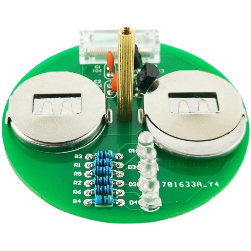 Asztali LED forgótop készlet villogó fényekkel, forrasztáshoz és DIY elektronika TJ-56-515