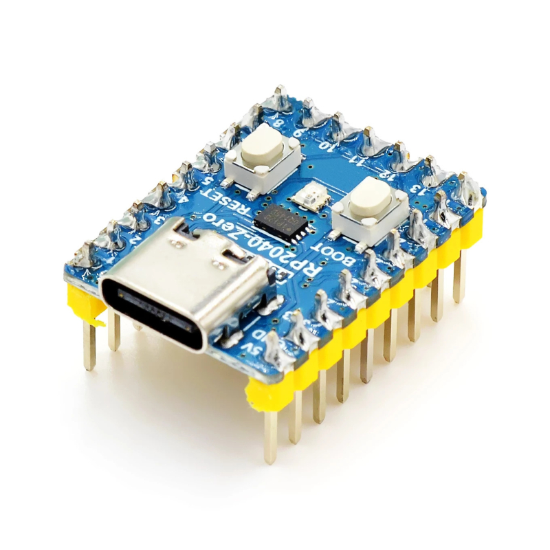 RP2040-Zero doska pre vývoj mikrokontroléra, kompatibilná s Raspberry Pi Pico, dvojjadrový procesor