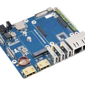 Raspberry Pi Wi-Fi 6 dvostruka mrežna ploča za proširenje s M.2 E-Key sučeljem