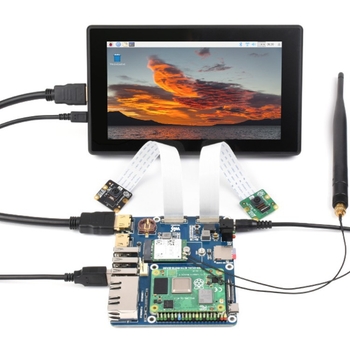 Raspberry Pi Wi-Fi 6 dvostruka mrežna ploča za proširenje s M.2 E-Key sučeljem
