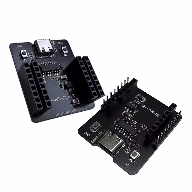 ESP32-CAM razvojna ploča – testna baza s debugom i serijskim programatorom, modul za zapis firmwarea s proširenjem sučelja