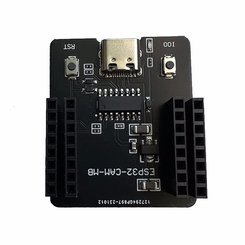 ESP32-CAM razvojna ploča – testna baza s debugom i serijskim programatorom, modul za zapis firmwarea s proširenjem sučelja