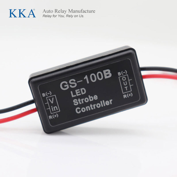 12VGS LED контролер за светлини за работа и LED ленти със сменящи се леви и десни стробове