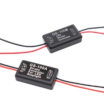 12VGS LED контролер за светлини за работа и LED ленти със сменящи се леви и десни стробове