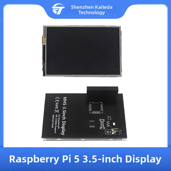 3,5-palcový displej pre Raspberry Pi 5 generáciu, rezistívny dotykový displej so stylusom