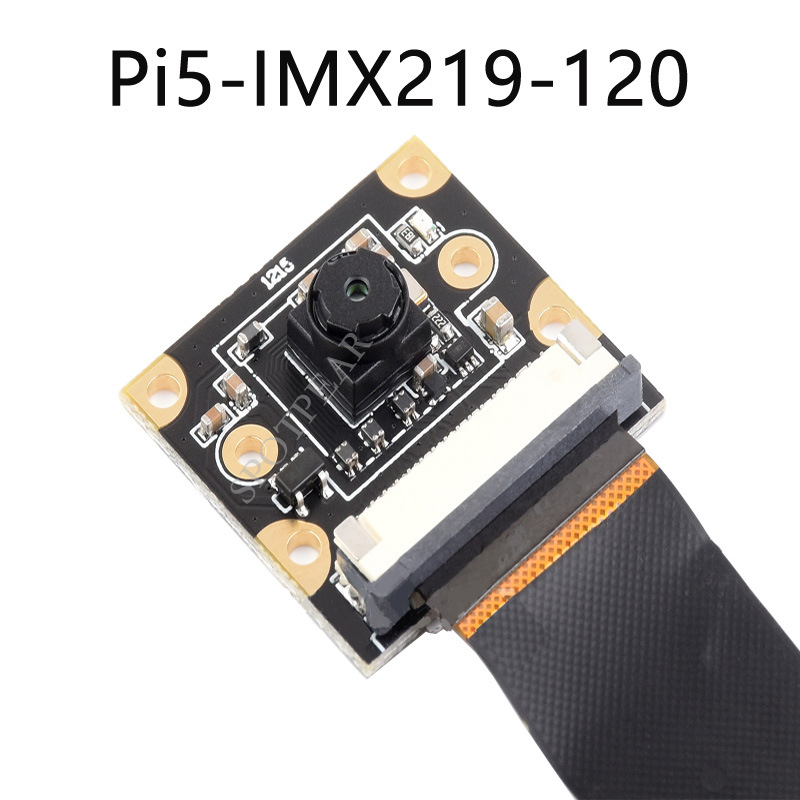 Камера за Raspberry Pi 5, IMX219, 8 MP, 79.3/120° зрителен ъгъл на видимост, MIPI-CSI, 20 cm гъвкав кабел