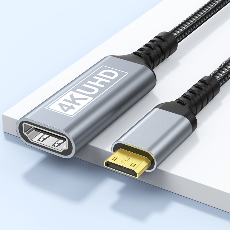 Καλώδιο micro/mini HDMI σε HDMI για φορητή οθόνη, Raspberry Pi και DSLR φωτογραφική μηχανή