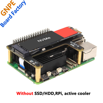 Raspberry Pi 5 X1015 PCIe към M.2 NVMe SSD разширителна платка