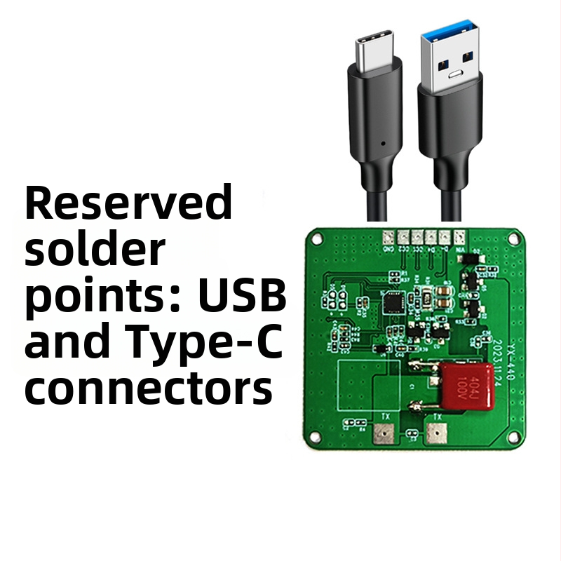 Bezdrôtový nabíjací vysielač PCBA, vstup 12V, 15W, pre inteligentné domovy