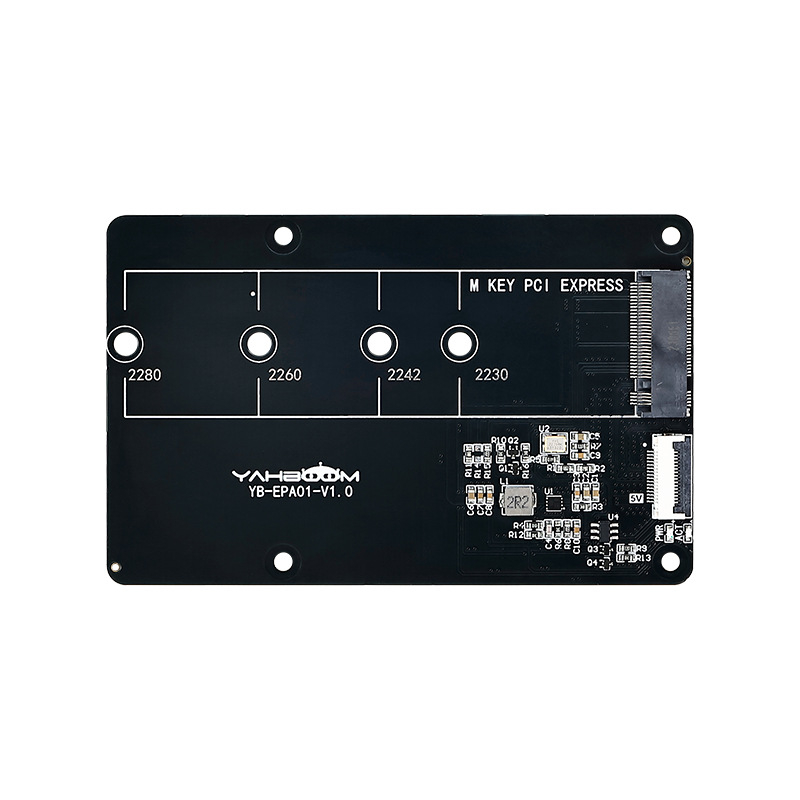 Raspberry Pi 5 PCIe към M.2 разширителна платка за NVMe SSD