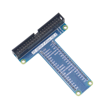 Разширителна GPIO платка за Raspberry Pi с цветен 40-пинов кабел за breadboard, съвместима с Raspberry Pi 4B/3B+/3B