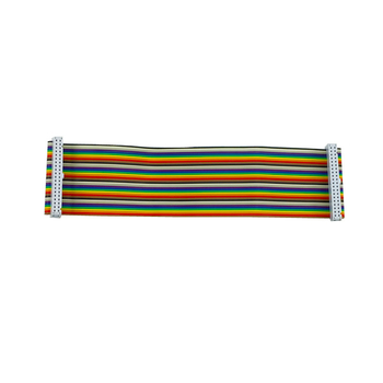 Разширителна GPIO платка за Raspberry Pi с цветен 40-пинов кабел за breadboard, съвместима с Raspberry Pi 4B/3B+/3B