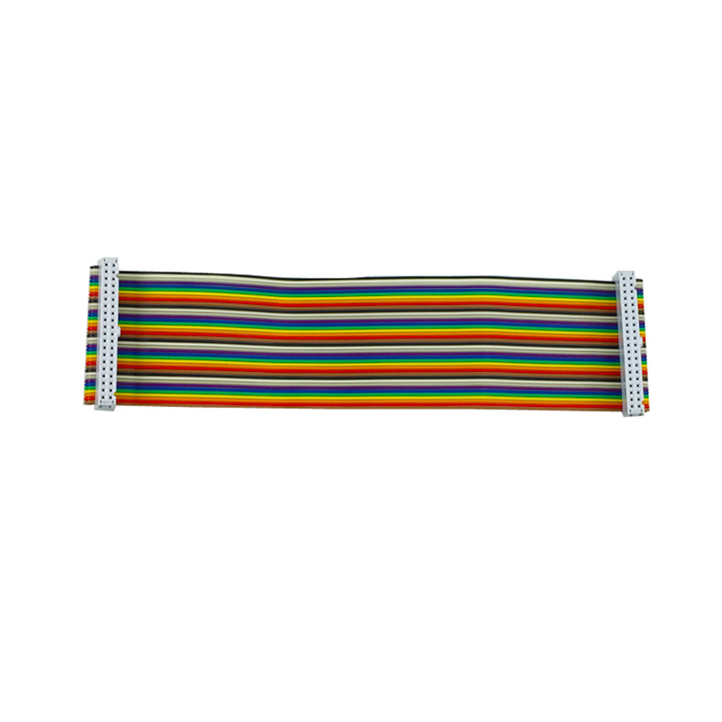 Разширителна GPIO платка за Raspberry Pi с цветен 40-пинов кабел за breadboard, съвместима с Raspberry Pi 4B/3B+/3B