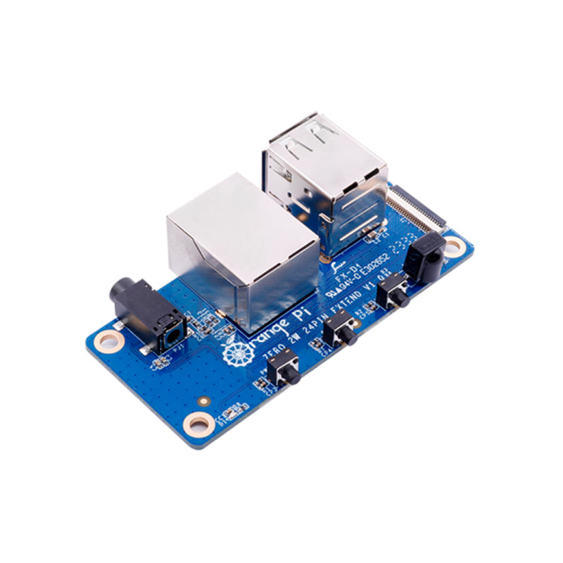 Orange Pi Zero 2W разширителна платка, 24-пинов адаптер за функции, инфрачервен приемник и Ethernet