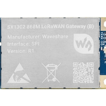 SX1302 868M LoRaWAN шлюз модул – разширителна платка за Raspberry Pi със стандартен Mini-PCIe интерфейс L76K