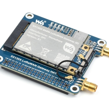 SX1302 868M LoRaWAN шлюз модул – разширителна платка за Raspberry Pi със стандартен Mini-PCIe интерфейс L76K