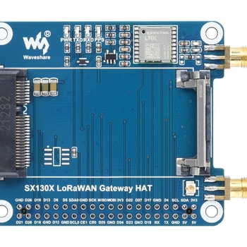 SX1302 868M LoRaWAN шлюз модул – разширителна платка за Raspberry Pi със стандартен Mini-PCIe интерфейс L76K