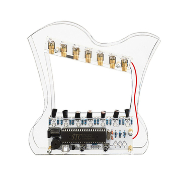 Mikrovezérlős lézeres elektronikus billentyűzet és harpa készlet – DIY technológia, forrasztás és összeállítás TJ-56-653