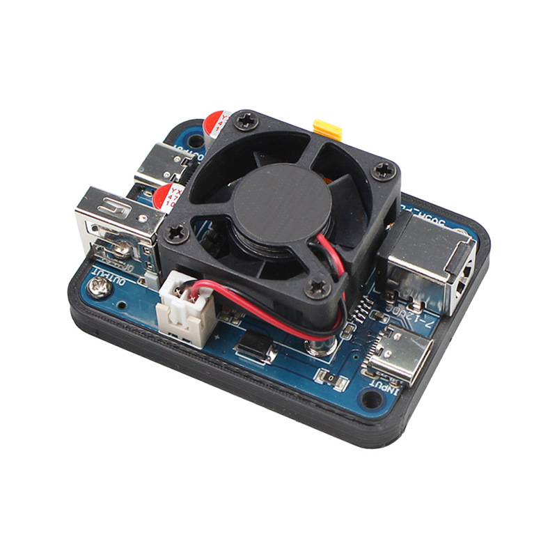 DALUMAK Raspberry Pi 5 PD tápellátási bővítőpanel, 5V 5A, DC-DC buck modul 12V-ról 5V-ra