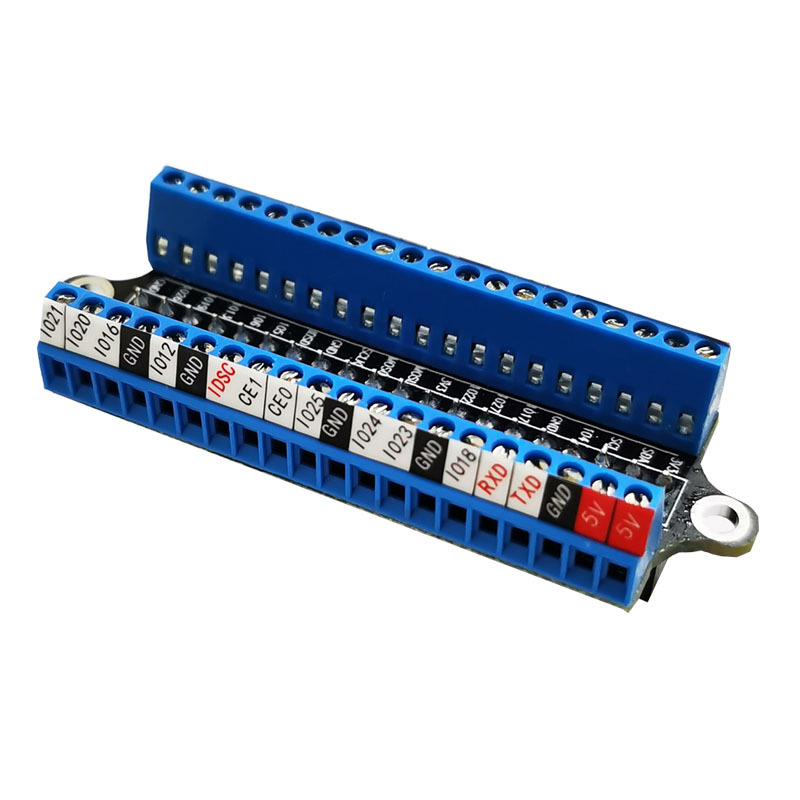 Raspberry Pi 4B 2B3B μικρή επέκταση με βιδωτούς τερματικούς, 40 ακίδες, ακρυλική βάση