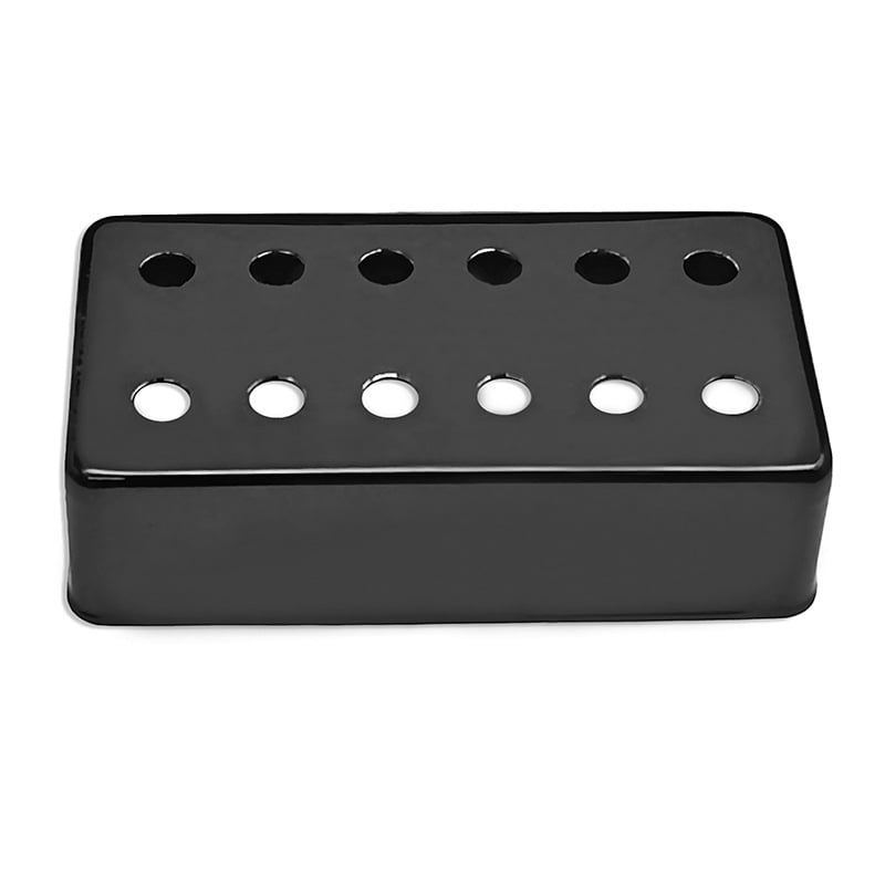 Latunski poklopac za LP električnu gitaru, 12 rupa, srebrna, dimenzije 70×39 mm