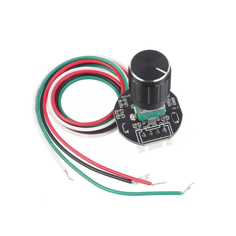 Modul de potențiometru digital rotativ cu intrare analogă DC 8-26V și ieșire 0-10V