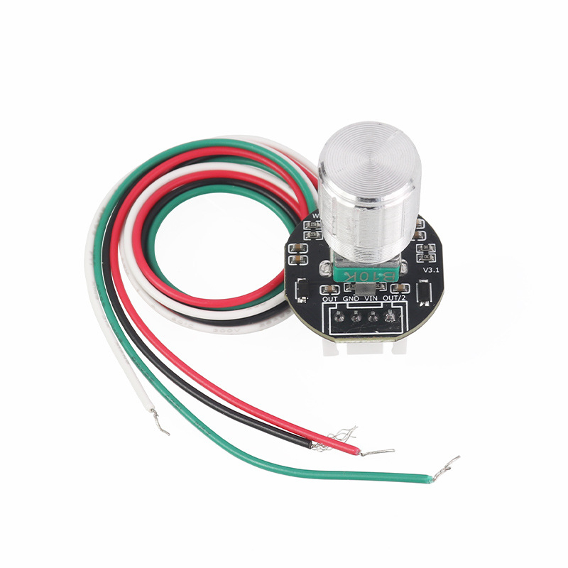Modul de potențiometru digital rotativ cu intrare analogă DC 8-26V și ieșire 0-10V