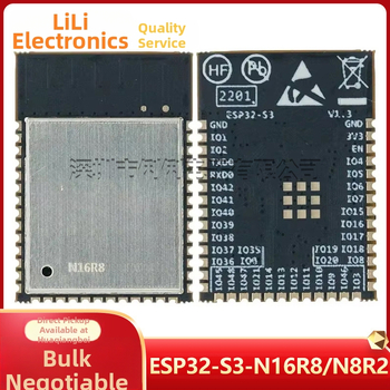 ESP32-S3-N16R8/N8R2 32-битов двуядрен MCU модул с Wi‑Fi и Bluetooth 5.0
