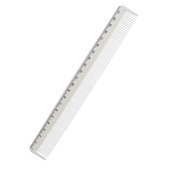 Frizerski češalj s mjernom skalom od 21 cm, za vježbu