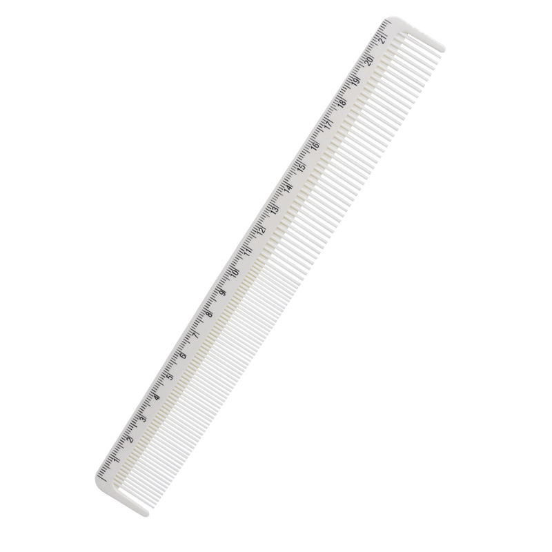 Frizerski češalj s mjernom skalom od 21 cm, za vježbu