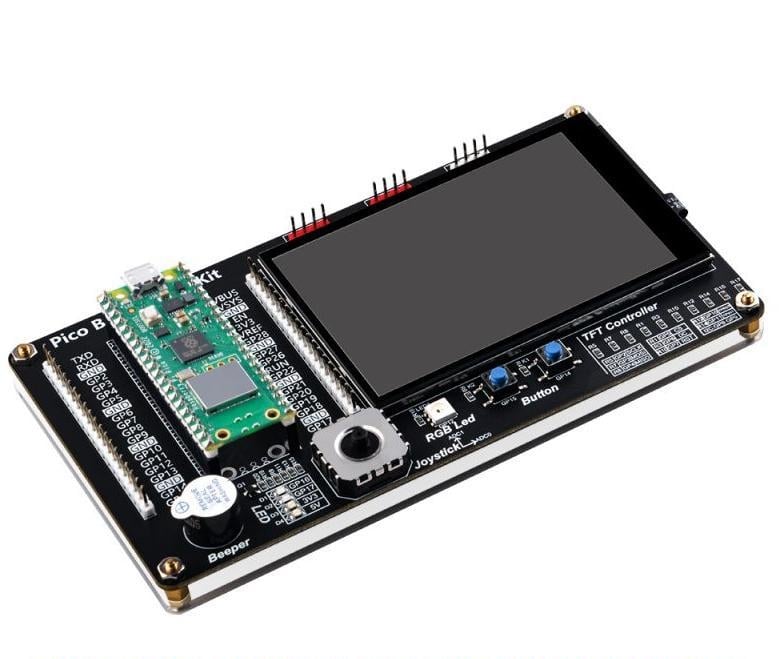Πλακέτα επέκτασης Raspberry Pi Pico/Pico W με οθόνη IPS TFT 3,5 ιντσών αφής και LED ενδείξεις