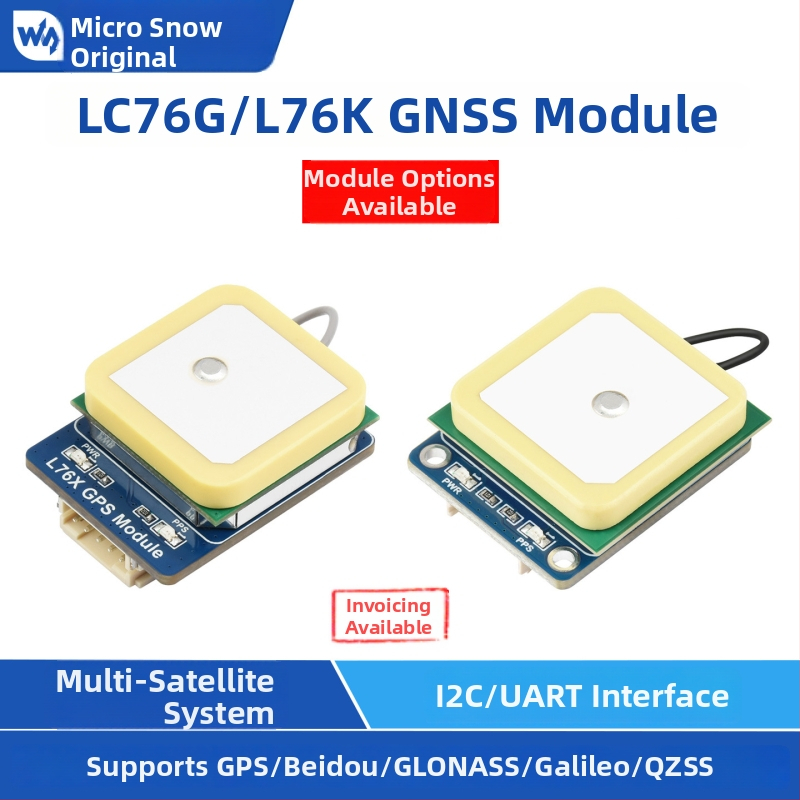 Slight Snow GNSS modul L76K/LC76G pre Raspberry Pi – podpora GPS, Beidou (BDS) a QZSS
