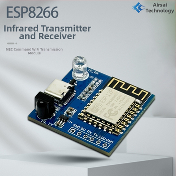 ESP8266 infravörös adó- és vevő modul NEC protokollal és WiFi passthrough