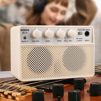 Портативен 10W Bluetooth говорител за електрическа китара и бас, мини аудио аксесоар за китара