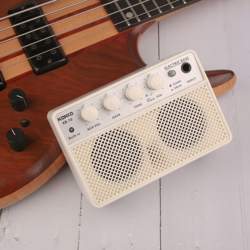 Портативен 10W Bluetooth говорител за електрическа китара и бас, мини аудио аксесоар за китара