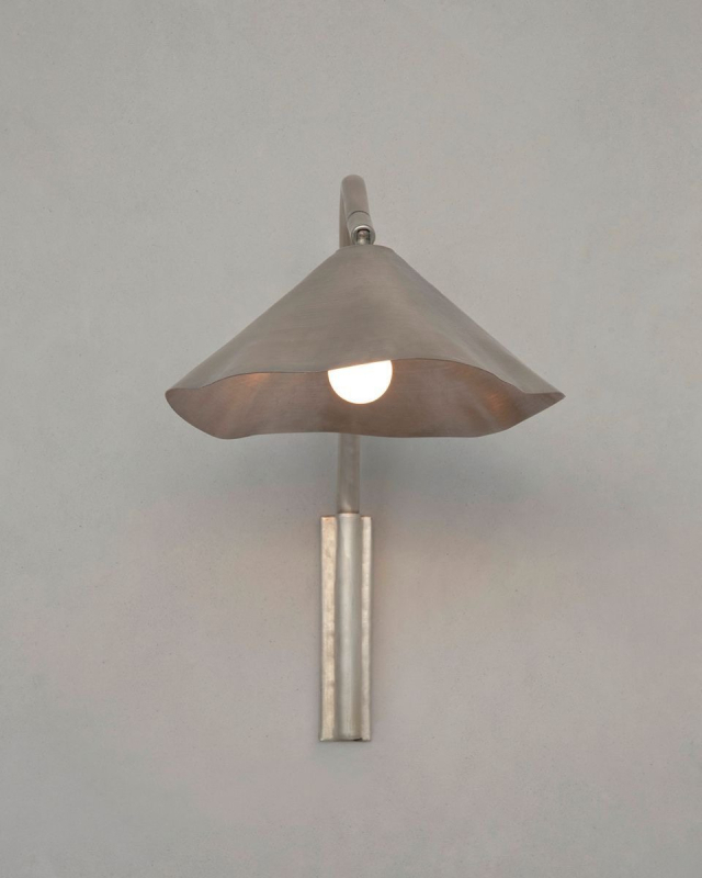 Antica zidna svjetiljka – dizajnerska verzija, španjolski Bauhaus retro, vintage stil Wabi-Sabi