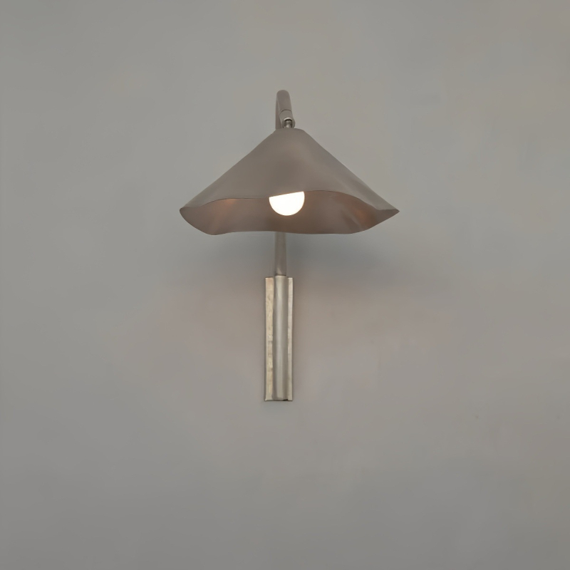 Antica zidna svjetiljka – dizajnerska verzija, španjolski Bauhaus retro, vintage stil Wabi-Sabi