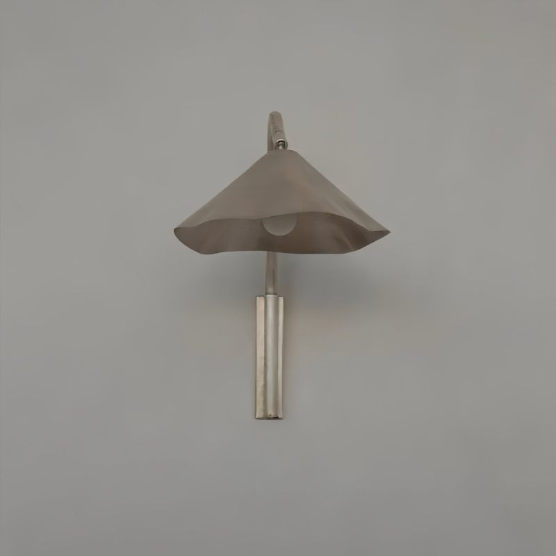 Antica zidna svjetiljka – dizajnerska verzija, španjolski Bauhaus retro, vintage stil Wabi-Sabi